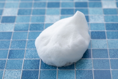 お手入れしやすい素材で清潔感をキープ。水垢が付きにくい素材でお掃除が簡単に。